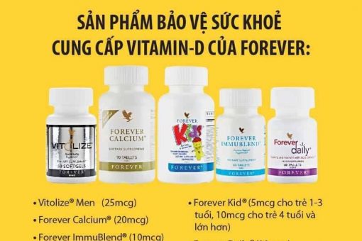 Vitamin-D Flp – Các Sản Phẩm Chứa Vitamin-D Của Forever Living Products Flp