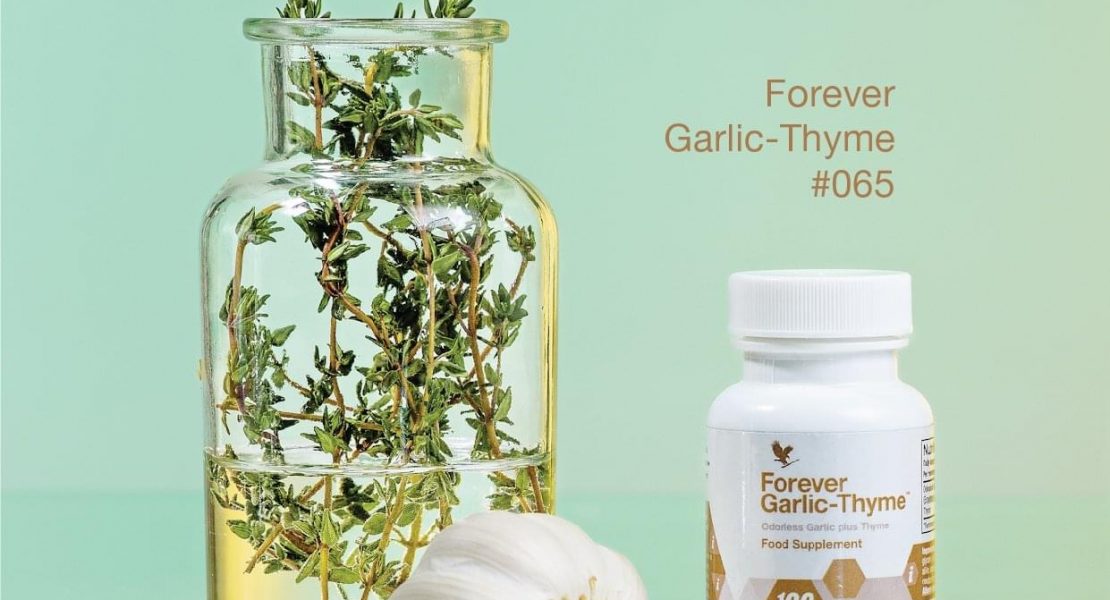 Forever Garlic-Thyme 065 Flp : Chiết xuất từ độ đôi siêu định dưỡng từ thiên nhiên. 