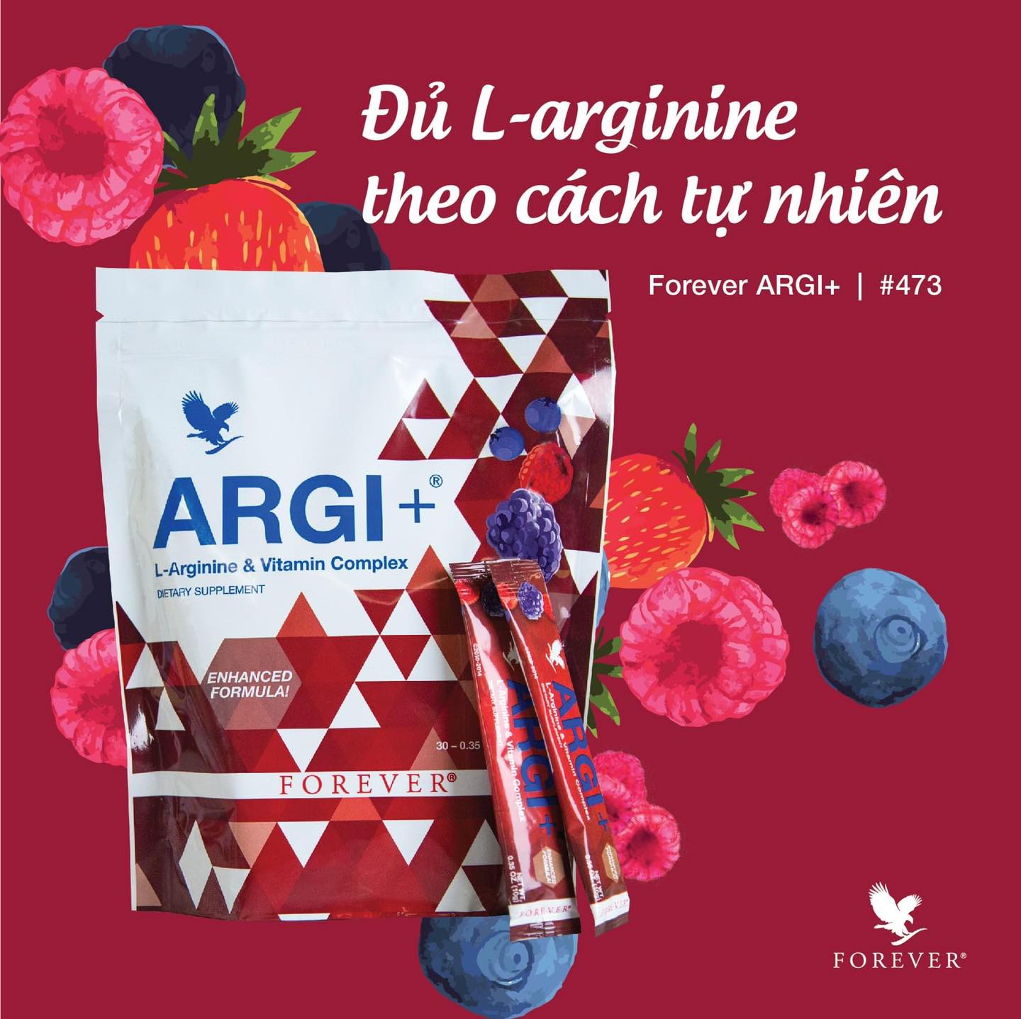 Forever Agri+ 473 Flp : Đủ L-Arginine Theo Cách Tự Nhiên